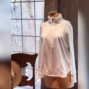 Eddie Bauer technical 1/4 zip fleece sweatshirt